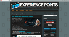 Desktop Screenshot of experiencepoints.net